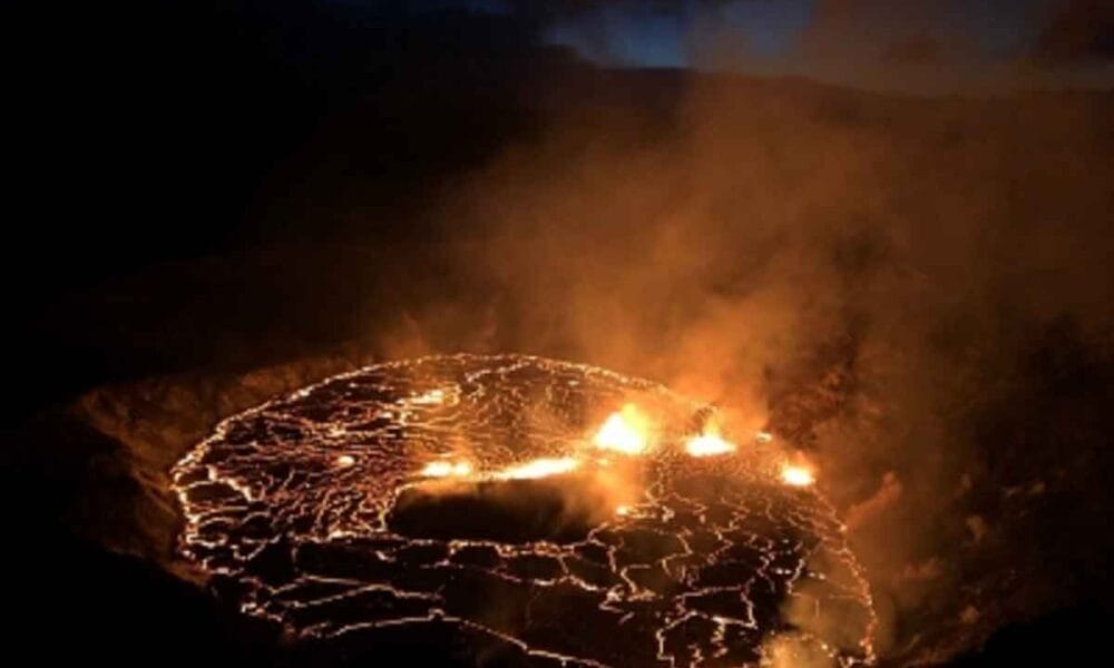 Hawaii’s Kilauea volcano erupts, alert level elevated to warning