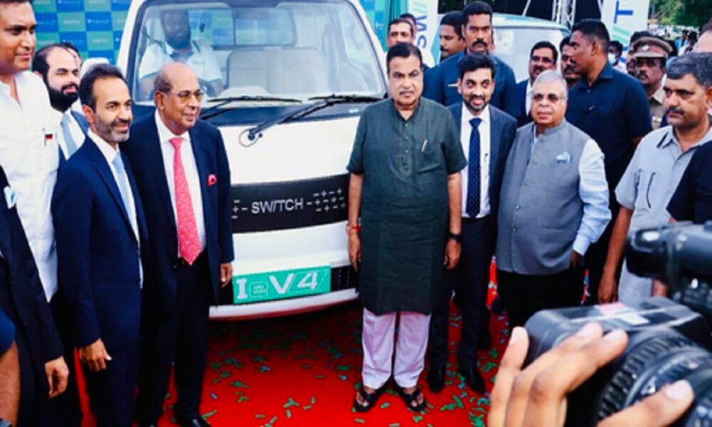 Ashok Leyland unveils E-LCV