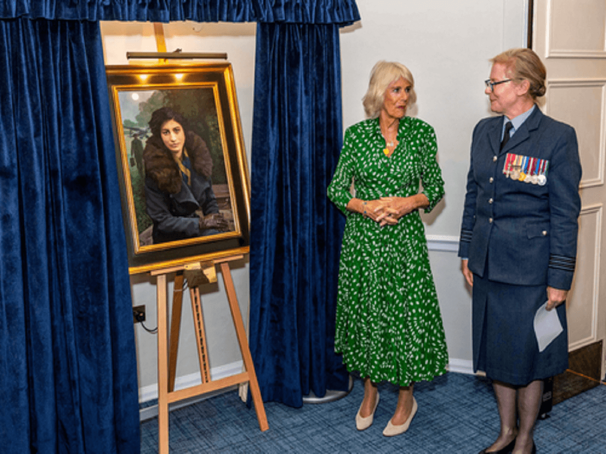 Queen Camilla unveils portrait of Indian-origin British spy Noor Inayat Khan
