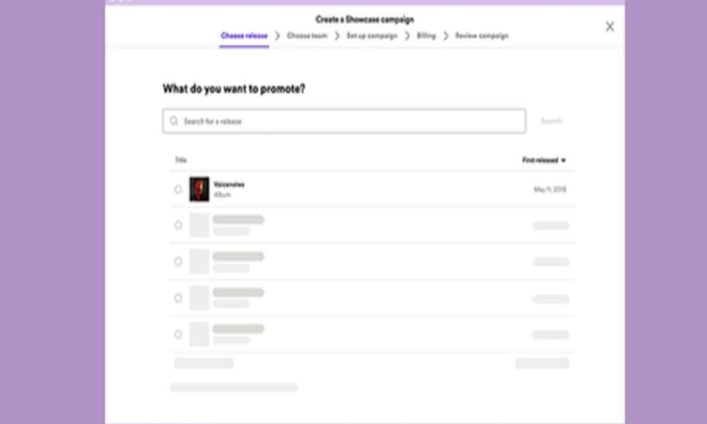 Spotify launches new tool that lets artists pay to promote their music