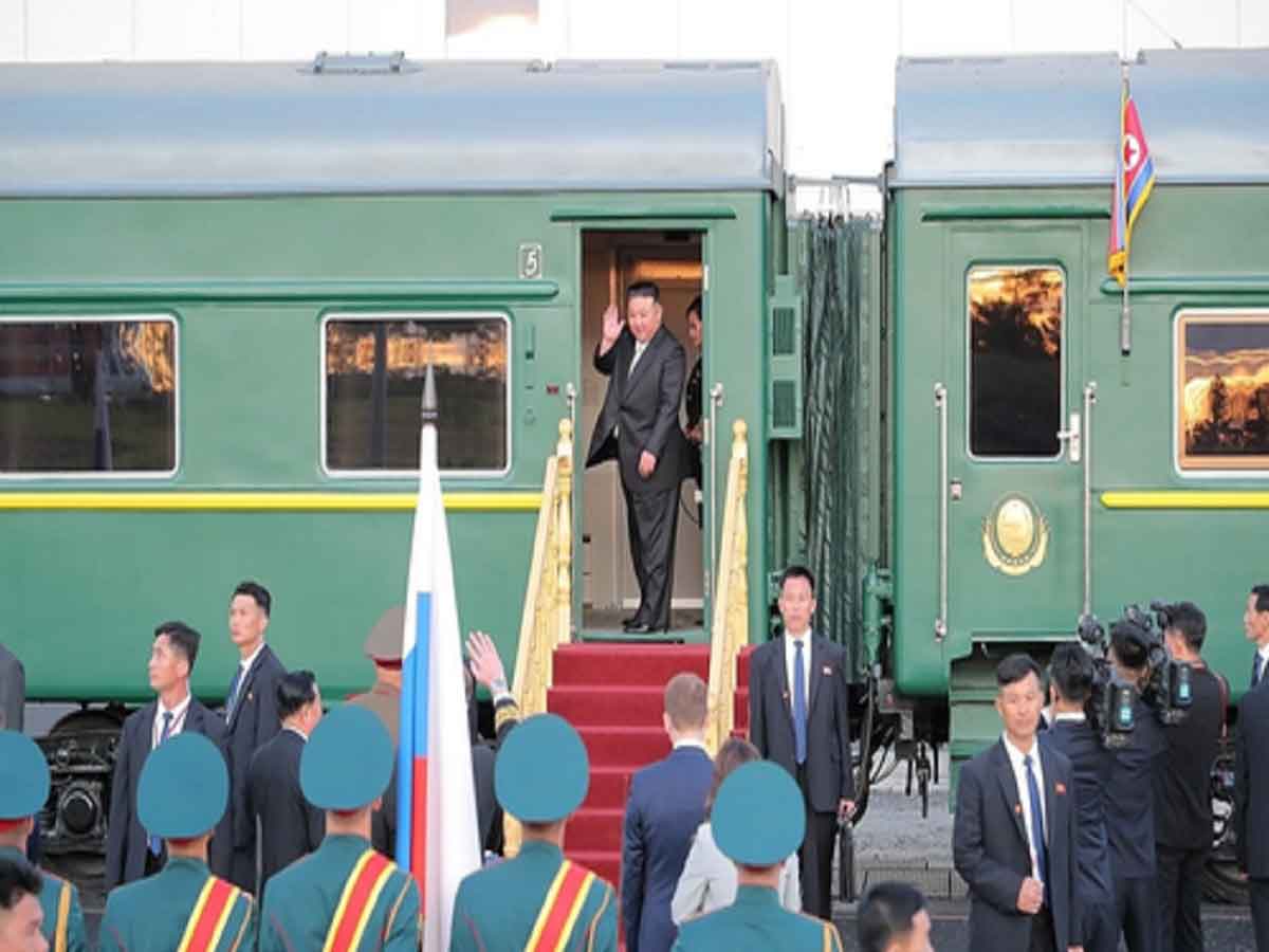 Kim’s train apparently en route to Russia’s Khabarovsk after summit with Putin