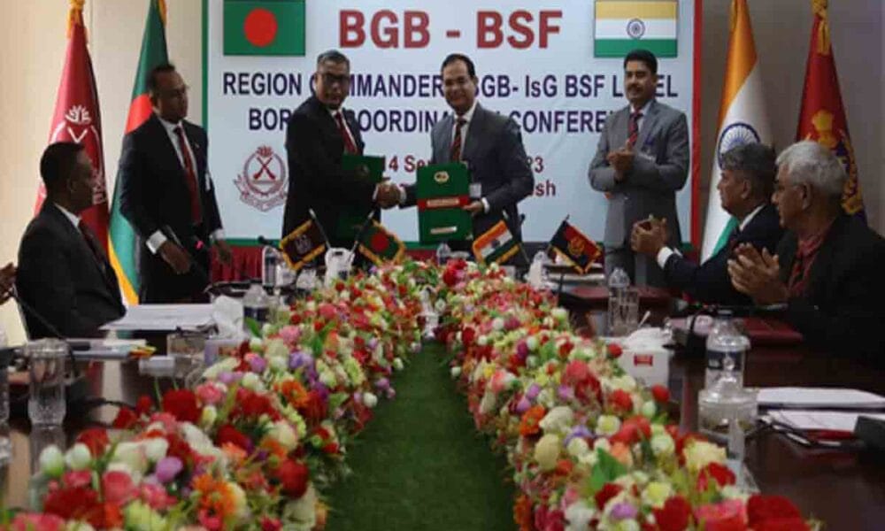 BSF, BGB to tighten vigil against drugs smuggling, infiltration along India-B’desh frontiers