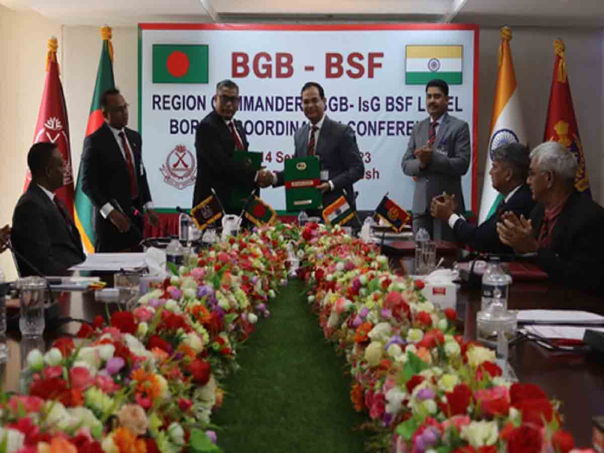BSF, BGB to tighten vigil against drugs smuggling, infiltration along India-B’desh frontiers