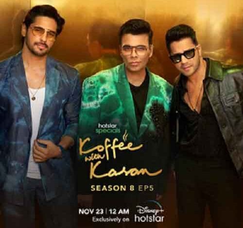 Varun, Sid set to reunite on ‘Koffee With Karan’ couch