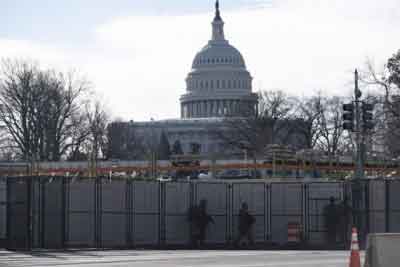 Armed man arrested near US Capitol