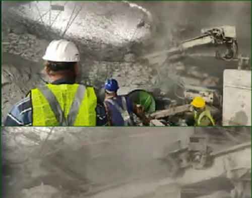 Uttarkashi tunnel collapse: First images of trapped workers out, all safe
