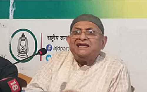 RJD leader lodges FIR against woman for ‘blackmailing’ him