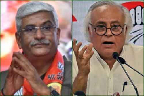 Raj polls: Gajendra Shekhawat, Jairam Ramesh trade barbs over Cong’s caste census promise