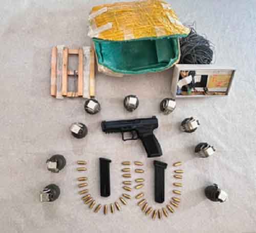 Arms & ammunition recovered near LoC in Jammu’s Pallanwala