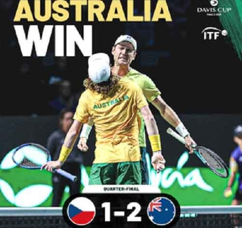 Davis Cup: After De Minaur’s heroics, Ebden-Purcell pair sent Australia to semifinals