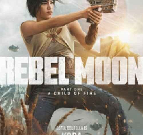 Sofia Boutella engages in guns blazing stand-off as Kora in ‘Rebel Moon’ poster