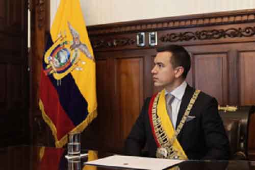 Ecuador’s youngest-ever President Daniel Noboa takes office