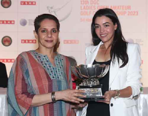 Gauri Monga rules the greens at 13th DGC Ladies Amateur Open Golf Championship 2023