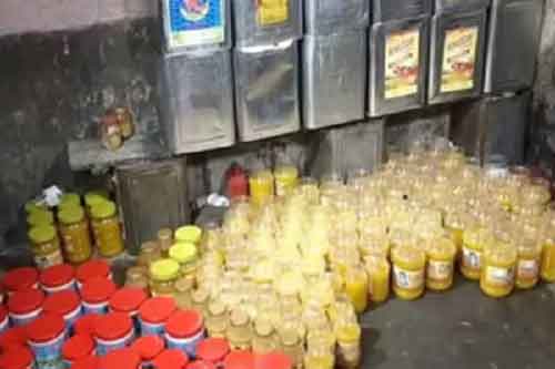 Fake ghee manufacturing unit busted in Delhi, packaging material of Amul, Mother Dairy, Patanjali recovered