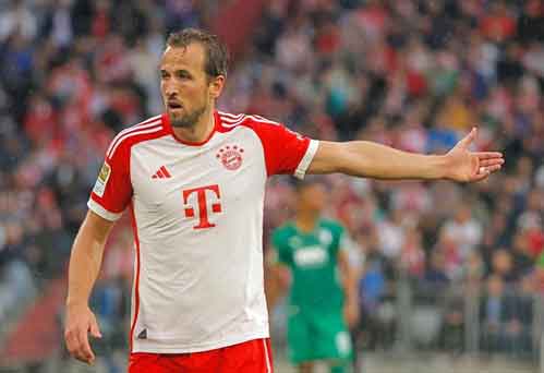 Bundesliga: Harry Kane’s lone goal take Bayern top of the table