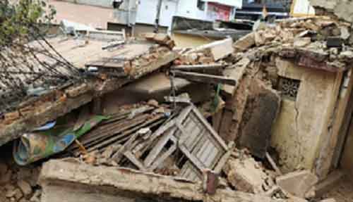 Narrow escape for kids as nursery school building collapses few hours before classes begin in B’luru