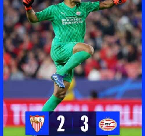 PSV fightback ends Sevilla’s Champions League hopes