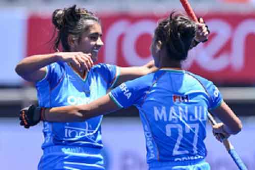 Indian junior women’s hockey secures 12-0 win against Canada in their World Cup 2023 opener