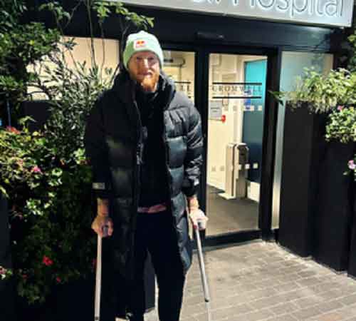 England Test skipper Ben Stokes undergoes knee surgery ahead of next year’s tour to India