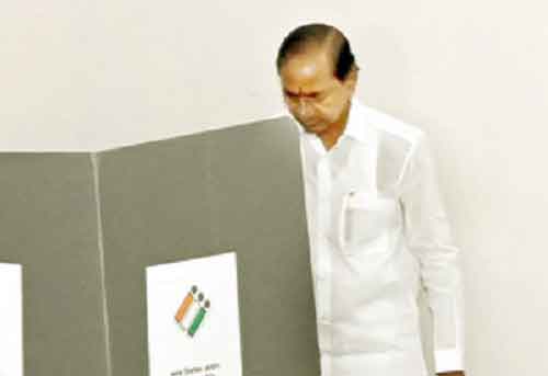 36.68% polling till 1 p.m. in Telangana (Second Ld)