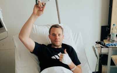 Neuer postponing Germany return to 2024 after escaping disability