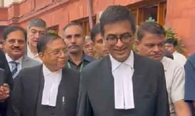 CJI Chandrachud inaugurates cafe to be run by specially-abled staff on SC premises