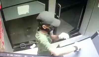 Thieves spray black paint on CCTV camera, loot over Rs 5 lakh from ATM in Delhi