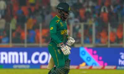 Men’s ODI WC: Temba Bavuma likely to be a doubtful starter for South Africa’s semi-final clash due to hamstring injury