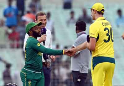 Men’s ODI WC: South Africa win toss, elect to bat first against Australia under cloudy skies