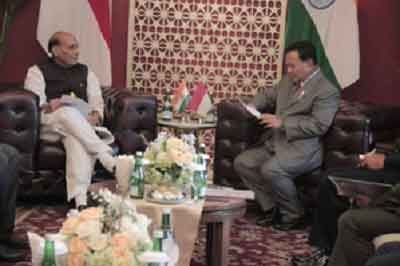 Rajnath holds bilateral meetings with Indonesian & Vietnamese counterparts