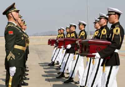 S.Korea to return remains of 25 Chinese troops killed in Korean War