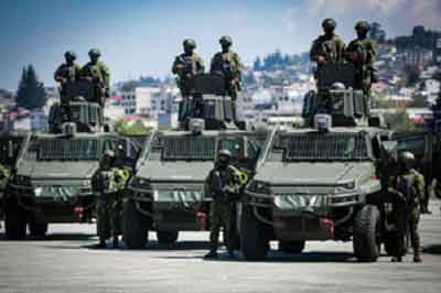 Ecuador deploys armored vehicles to combat organized crime