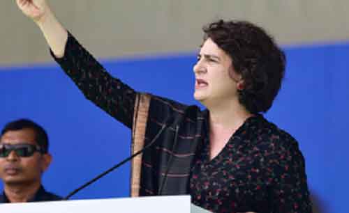 BRS, BJP, MIM doing ‘Naatu Naatu’: Priyanka Gandhi