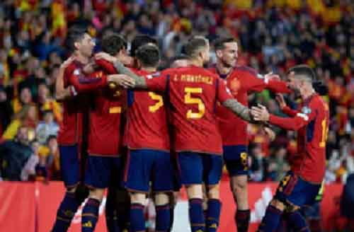Spain beats Georgia Euro 2024 qualifier, but loses Gavi with knee injury
