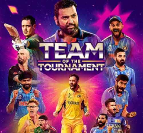 Men’s ODI WC: Rohit, Kohli, Shami, Rahul, Jadeja, Bumrah included in Team of the Tournament