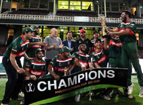 Bangladesh beat India to win inaugural SCG Multicultural Cup