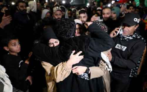 Israel releases 30 more Palestinian prisoners as Gaza truce set to expire today