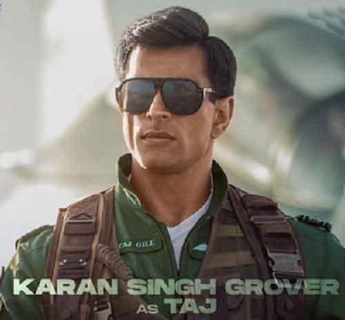 Karan Singh Grover looks fierce as Squadron Leader Taj in ‘Fighter’ poster