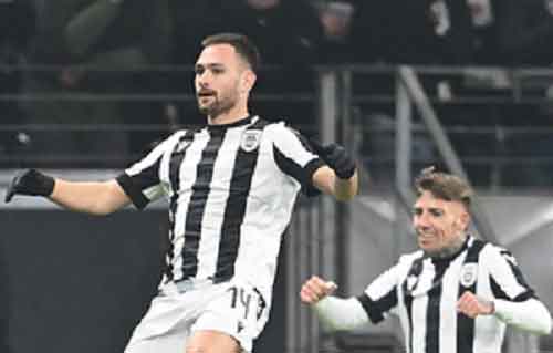 PAOK beat Eintracht Frankfurt in Europa Conference League