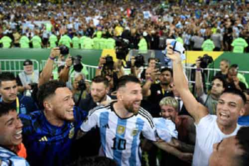 Argentina stays on top of latest FIFA rankings