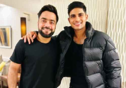 ‘Captain sahab’ Shubman Gill pays visit to Rashid Khan, Gujarat Titans reacts