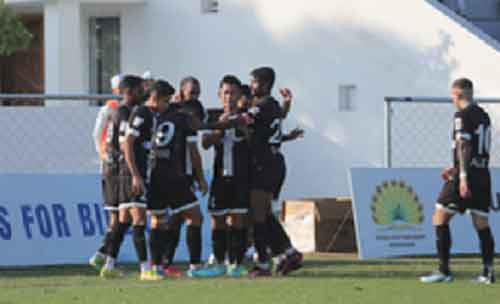 Mohammedan Sporting extend unbeaten streak to nine games with Beneston Barretto strike against Namdhari
