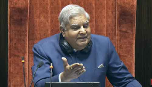 RS adjourned till 2 pm amid Oppn uproar after Dhankhar rejects notices for discussion on security breach