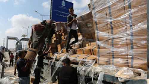 Israel approves reopening of crossing to Gaza for aid entry
