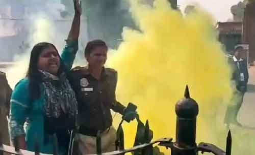 Parliament security breach case: Delhi Police opposes accused Neelam Azad’s plea for FIR copy