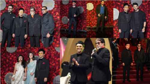 Galaxy of stars descends at Anand Pandit’s 60th birthday bash