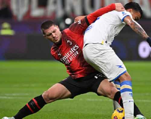 Jovic’s late equalizer saves Milan in Serie A