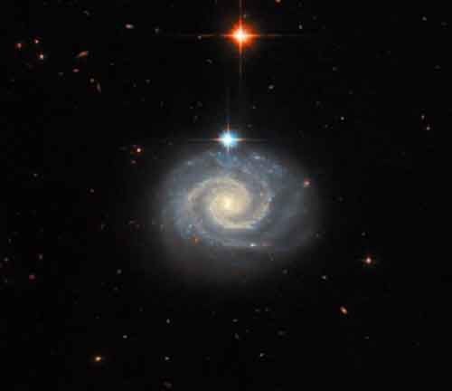 Hubble Telescope images galaxy with ‘forbidden’ light