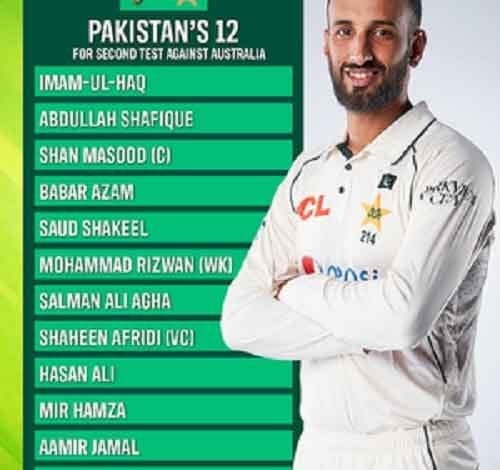 Mohammad Rizwan replaces Sarfaraz Ahmed as Pakistan announce 12-players squad for Boxing Day Test