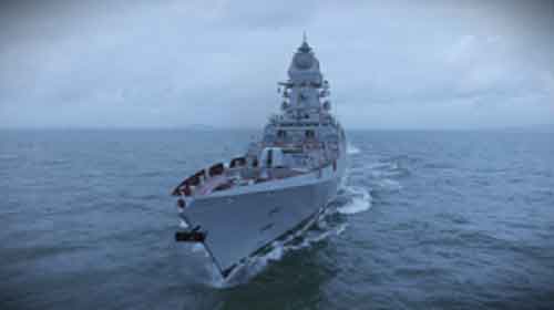 Rajnath Singh to commission most potent warship ‘Imphal’ to Navy on Tuesday